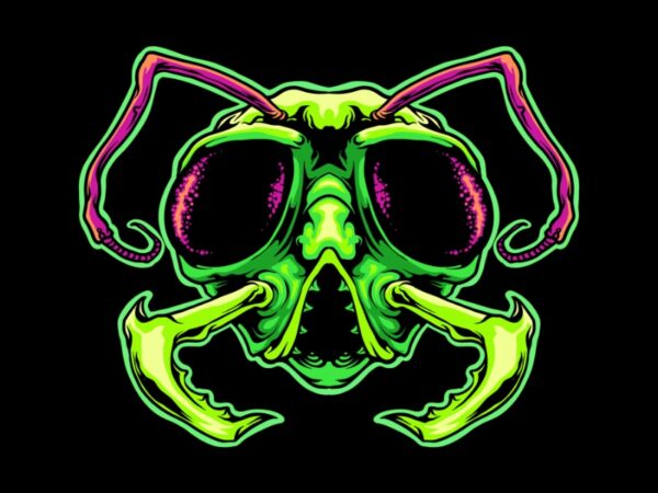 Insectlien t shirt design for sale