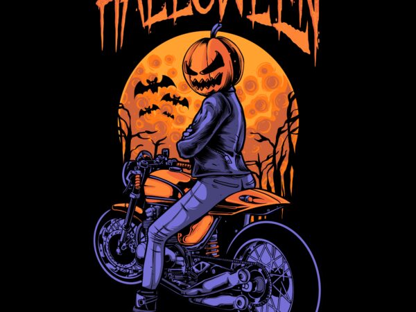 Halloween rider graphic t shirt