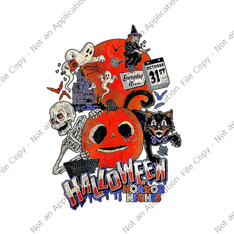 Lil Boo Halloween Horror Nights Every Is October 31St Png, Halloween Horror Nights Png, Lil Boo Halloween Png, Halloween Png