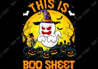 This Is Boo Sheet Ghost Retro Halloween Png, Boo Sheet Png, Boo Halloween Png, Ghost Halloween Png t shirt designs for sale