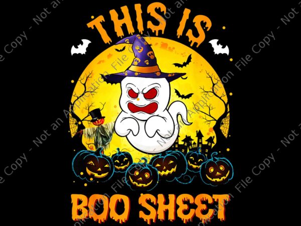 This is boo sheet ghost retro halloween png, boo sheet png, boo halloween png, ghost halloween png t shirt designs for sale
