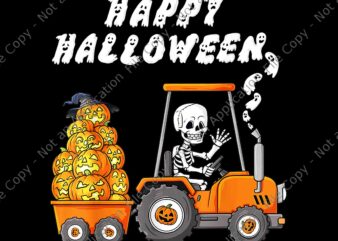 Happy Halloween Skeleton Riding Tractor Png, Skeleton Riding Tractor Png, Sleketon Halloween Png, Pumpkin Halloween Png, Pumpkin Png, Halloween Png, Bundle halloween, bundle halloween svg, halloween svg, halloween design, ghost