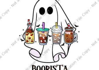 Boorista Boo Coffee Png, Halloween Spooky Ghost Coffee Barista Png, Boo Coffee Halloween png, Ghost Halloween Png, Ghost Coffee Png, Halloween Png