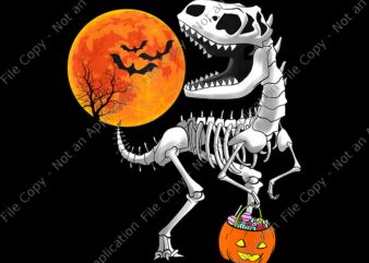 Halloween Dinosaur T Rex Skeleton Scary Png, Halloween Dinosaur Png, T-rex Halloween Png, Halloween Png, Skeleton Dinosaur Png, Skeleton Halloween Png