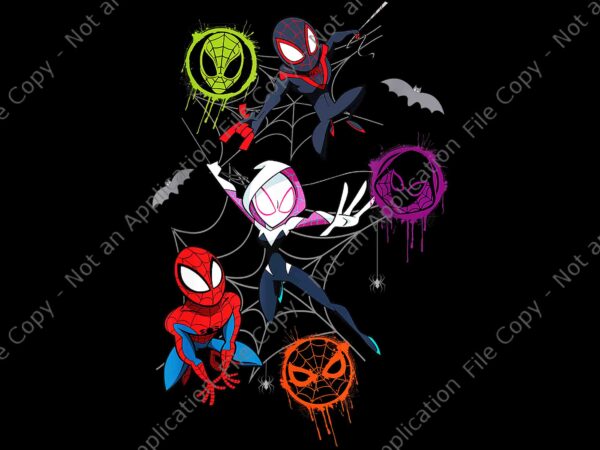 Marvel studios spider png, amazing friends halloween png, spider man halloween png, funny friends halloween png t shirt designs for sale