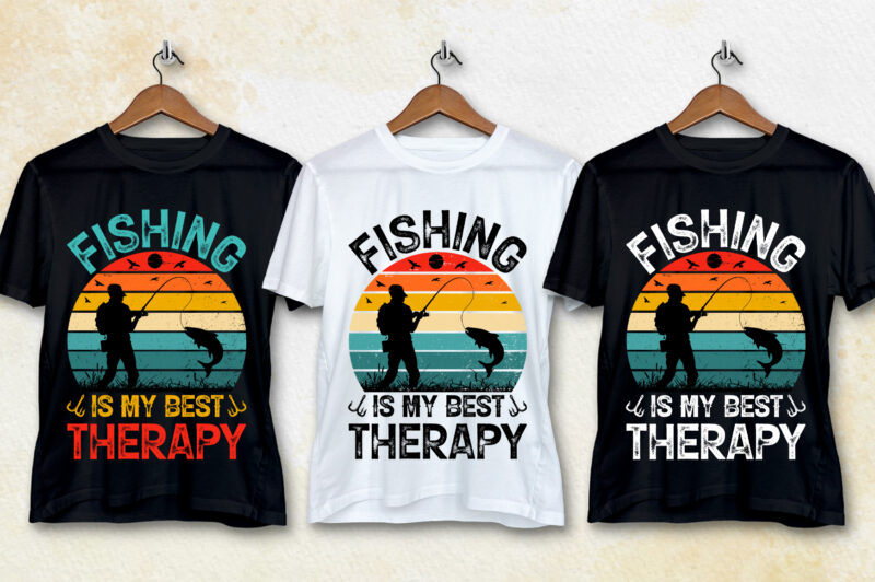 Vintage Sunset T-Shirt Design Bundle