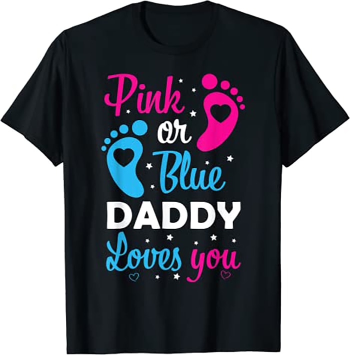 Gender Reveal Dad Daddy Father FamilY CL - Buy t-shirt designs