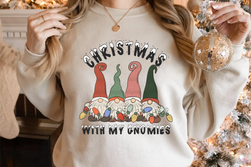 Christmas Gnomes Sublimation Bundle