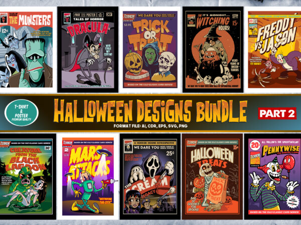 Halloween designs bundle part 2
