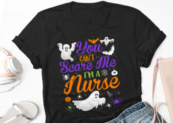 Halloween Nurse T-Shirt Design