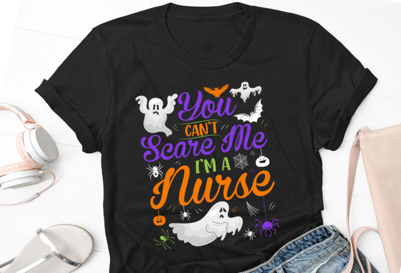 Halloween Nurse T-Shirt Design