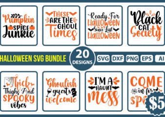 Halloween Svg Bundle, Halloween t-shirt Bundle, Witch svg, Ghost svg, Pumpkin svg, Halloween Vector, Sarcastic Svg, Cricut, Funny Mom Svg, Halloween shirt print template