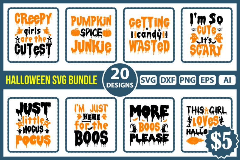 Halloween SVG Bundle Vector