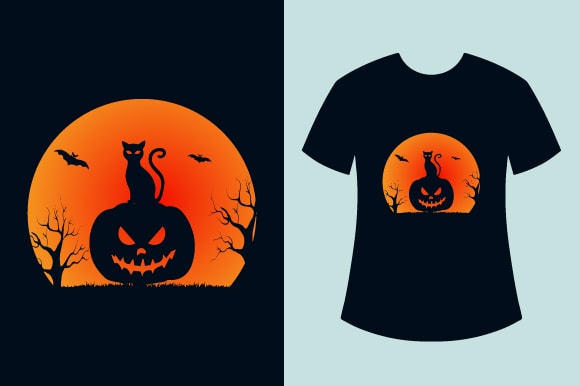 Halloween T shirt Designs, Halloween-T shirt Design Bundle, Halloween Background for T-shirt Design, Boo and Ghost T-shirt Design, Halloween Vector, Halloween T-shirts