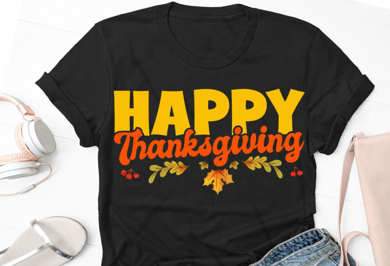 Thanksgiving Day T-Shirt Design Bundle-Thanksgiving Day T-Shirt Design