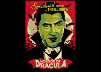 Horror of Dracula graphic t shirt