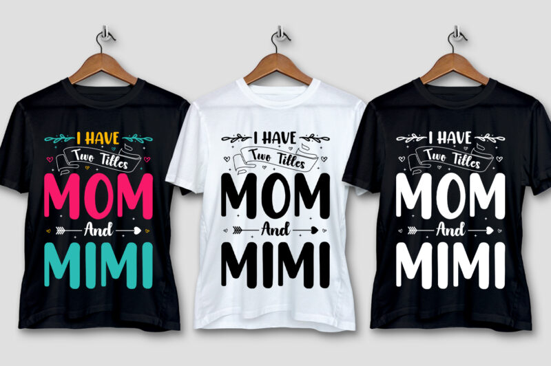 T-Shirt Design Bundle-Typography