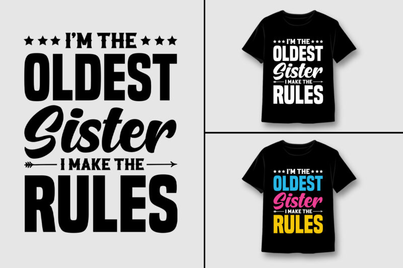 Typography T-Shirt Design Bundle