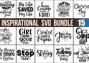 Inspirational svg bundle