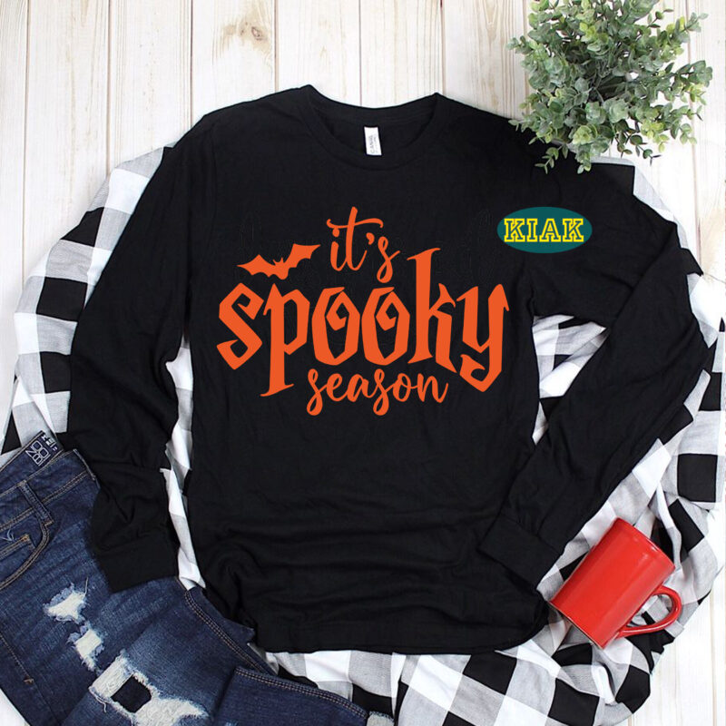 It's Spooky Season Svg, Spooky Season Svg, Halloween Svg, Halloween Party, Halloween Png, Pumpkin Svg, Witch Svg, Ghost Svg, Spooky, Hocus Pocus Svg, Trick or Treat Svg, Stay Spooky, Funny