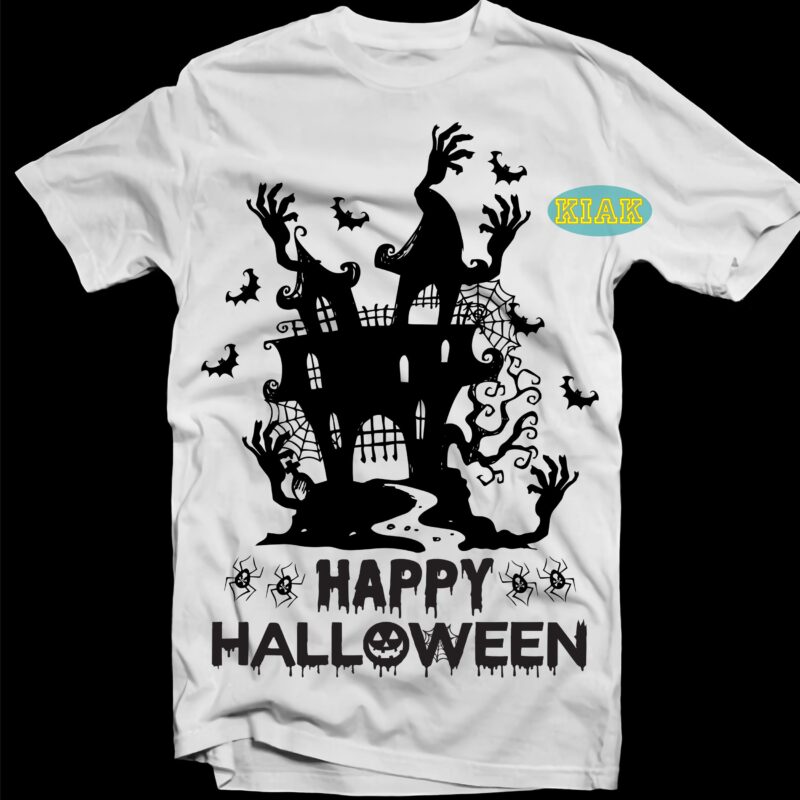 Spooky House Svg, Halloween House Svg, Halloween t shirt design, Halloween Design, Halloween Svg, Halloween Party, Halloween Png, Pumpkin Svg, Halloween vector, Witch Svg, Spooky, Hocus Pocus Svg, Trick or