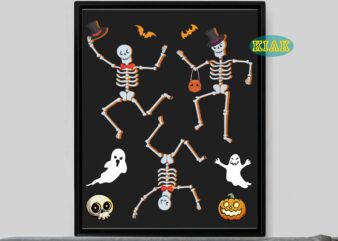 Skeletons Dancing On Halloween Night, Dancing skeleton Svg, Skeletons Happy Halloween Svg, Skeleton Halloween Svg, Dancing Halloween Svg, Skeletons Dancing PNG, Skeletons Dance Svg, Skeletons Svg, Halloween Svg