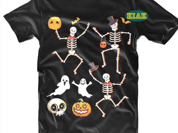 Skeletons dancing on halloween night svg, dancing skeleton svg, skeletons happy halloween svg, skeleton halloween svg, dancing halloween svg, skeletons dancing png, skeletons dance svg, skeletons svg, halloween svg, funny t shirt template vector