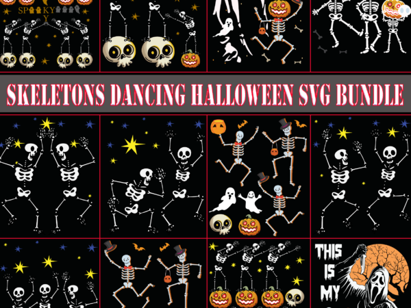 Skeletons dancing halloween svg 13 bundle, skeletons dancing svg bundle, bundle halloween t shirt template, bundle halloween, bundles halloween svg, halloween bundle, halloween bundles, halloween svg bundle, t shirt design