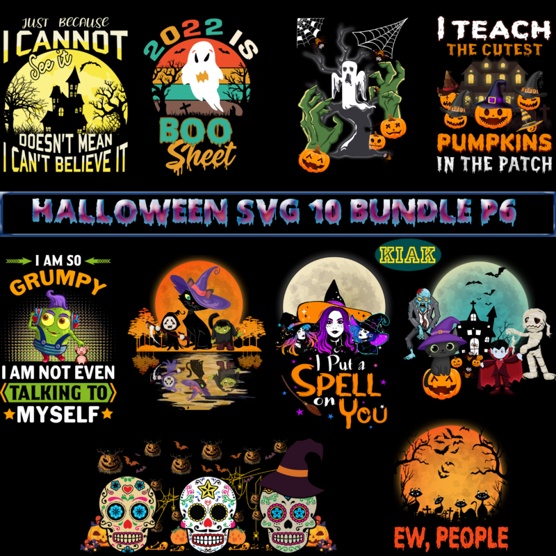 10 Bundle Halloween Part 6, Bundle Halloween, Bundles Halloween SVG, Halloween Bundle, Halloween Bundles, Halloween SVG Bundle, T shirt Design Halloween SVG Bundle, Halloween SVG t shirt design bundle, Bundle