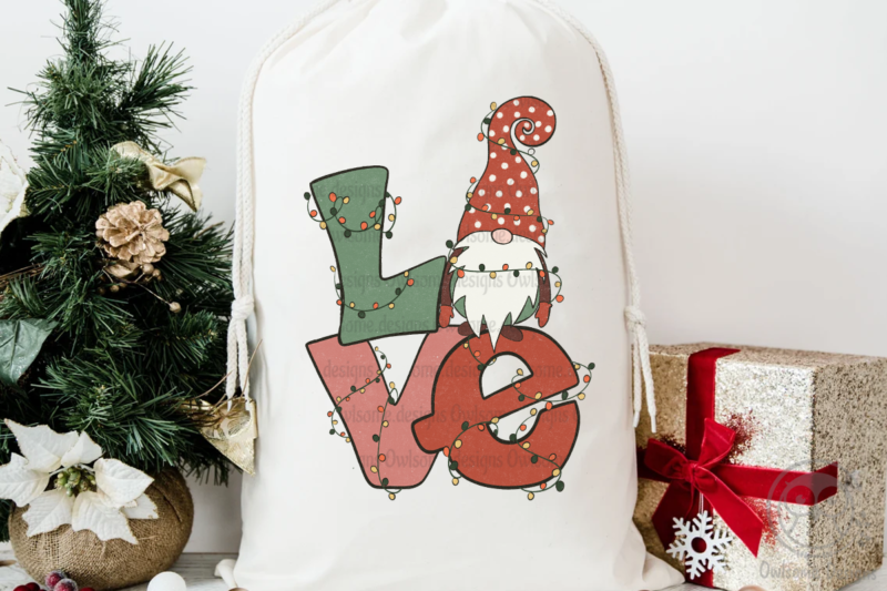 LOVE Christmas Sublimation