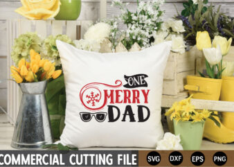 One Merry Dad SVG