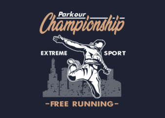 PARKOUR free run championship