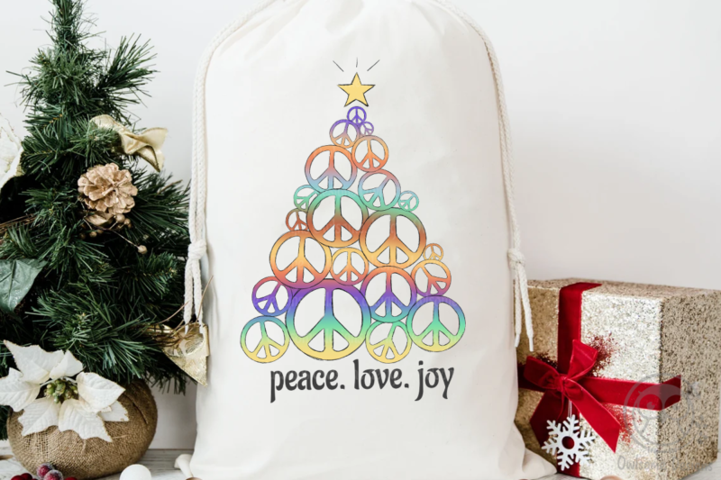 Peace Christmas Sublimation