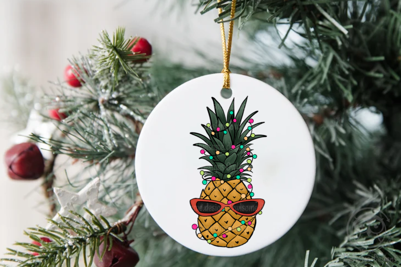 Pinapple Christmas Sublimation