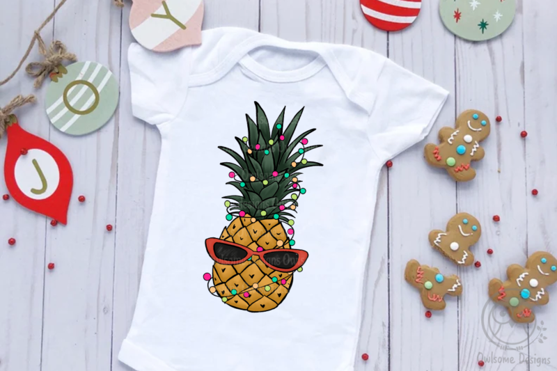 Pinapple Christmas Sublimation