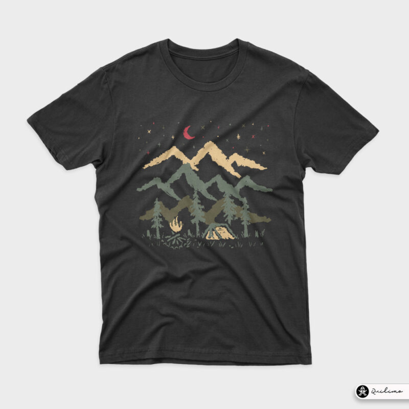 Night Camping - Buy t-shirt designs