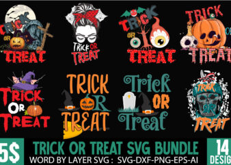 Trick or Treat SVG Bundle , Trick Or Treat Sublimation Bundle ,Halloween t shirt bundle,Halloween sublimation bundle , halloween sublimation png , halloween sublimation bundle , halloween png print ,