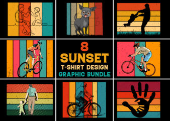 Retro Sunset T-Shirt Design Graphic Vector Background Bundle,Retro Vintage Sunset Background.Retro Sunset Background,Vintage Retro Background,Vintage Sunset Background,Retro Colorful Background,Vintage Colorful Background,T Shirt Vector Elements,Vintage Circle Sunset,retro Circle Sunset,Sunset Graphic Design,Half