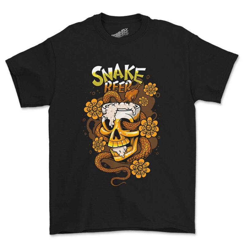 SNAKE BEER streetwear design
