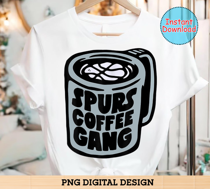 spurs coffee gang shirt