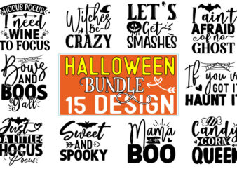 Halloween SVG Design Bundle