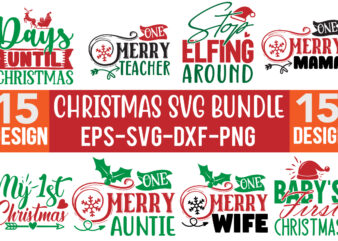 Christmas SVG Design Bundle