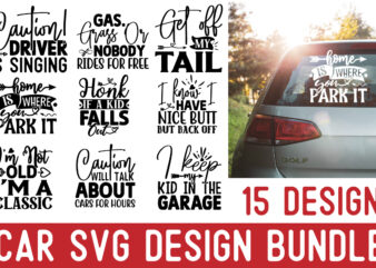 Car SVG Design Bundle