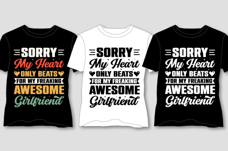 Typography T-Shirt Design Bundle