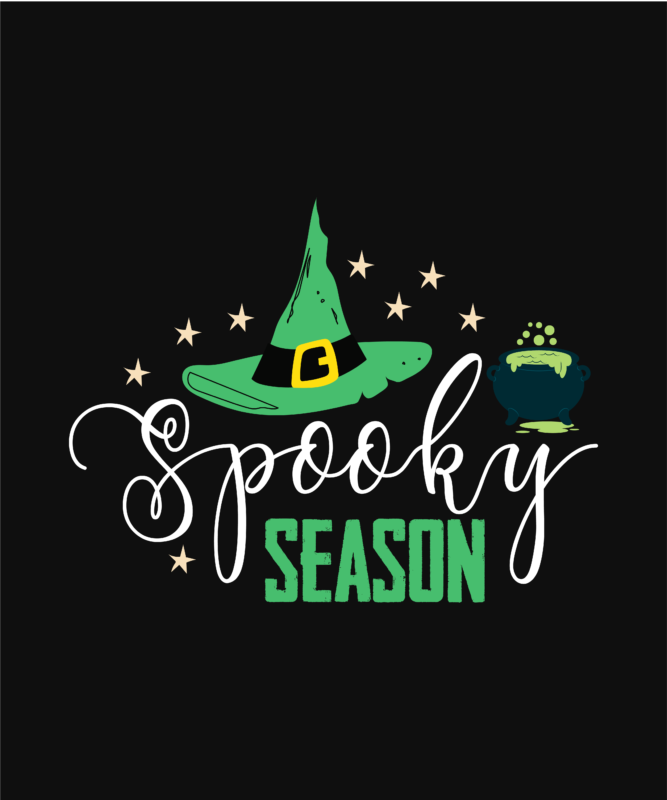 Spooky Season T-Shirt Design ,Spooky Season SVG Cut File , Halloween SVG , Halloween SVG Bundle , Halloween SVG Design , Halloween SVG Bundle , Halloween SVG Design Bundle ,