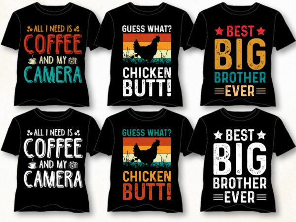 T-shirt design bundle