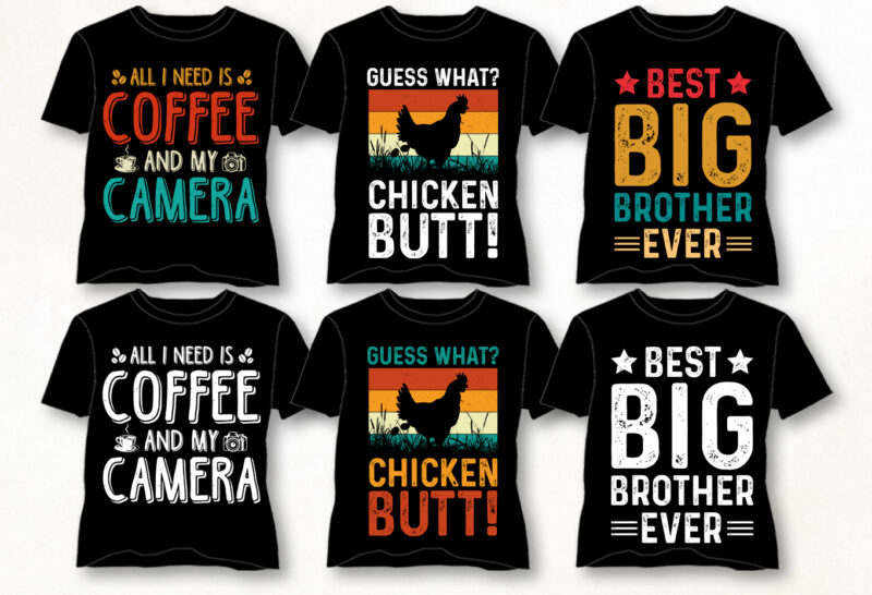 T-Shirt Design Bundle