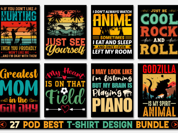 T-shirt design bundle