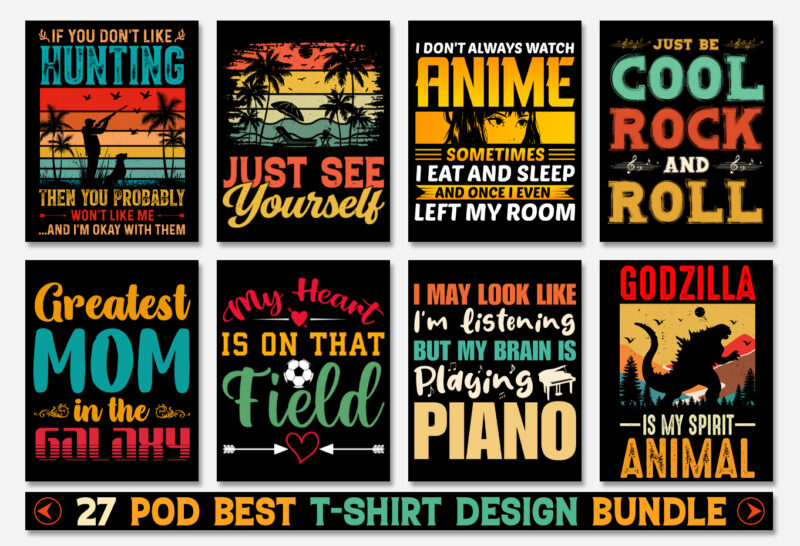 T-Shirt Design Bundle