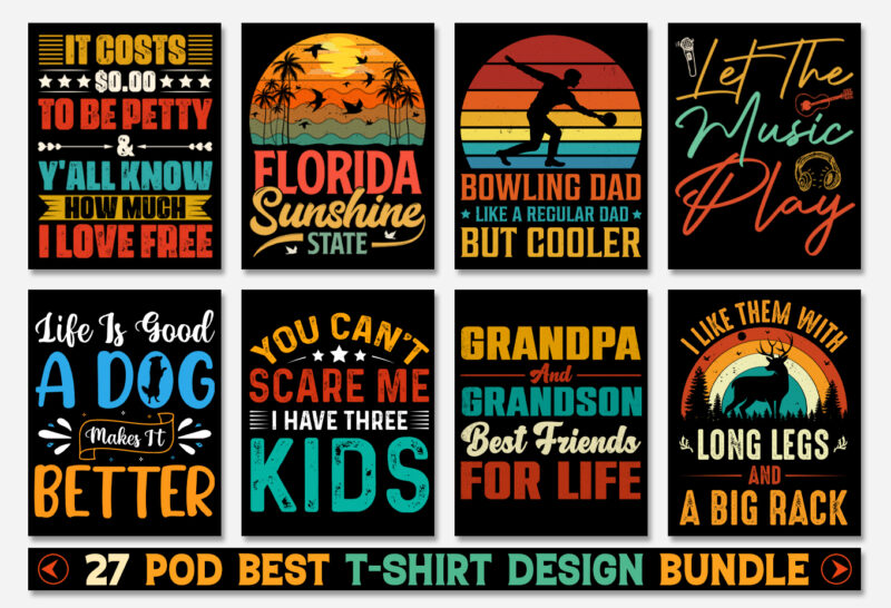 T-Shirt Design Bundle